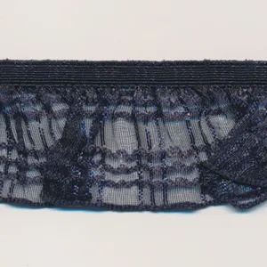 [Discontinued] Check Frill Stretch #47 Night Blue