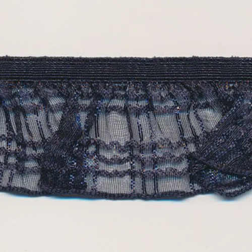 [Discontinued] Check Frill Stretch #47 Night Blue