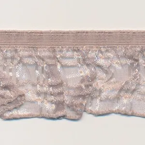 [Discontinued] Check Frill Stretch #61 Azuki