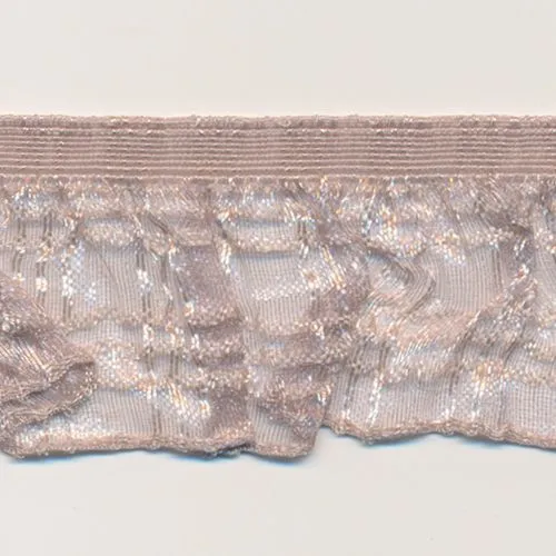 [Discontinued] Check Frill Stretch #61 Azuki