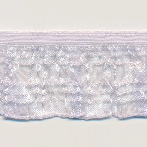 [Discontinued] Check Frill Stretch #93 Silver Rose