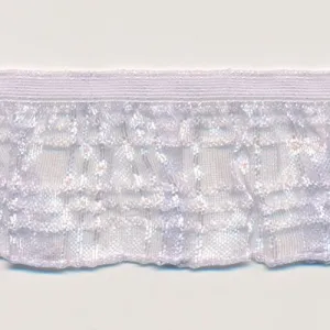 [Discontinued] Check Frill Stretch #93 Silver Rose