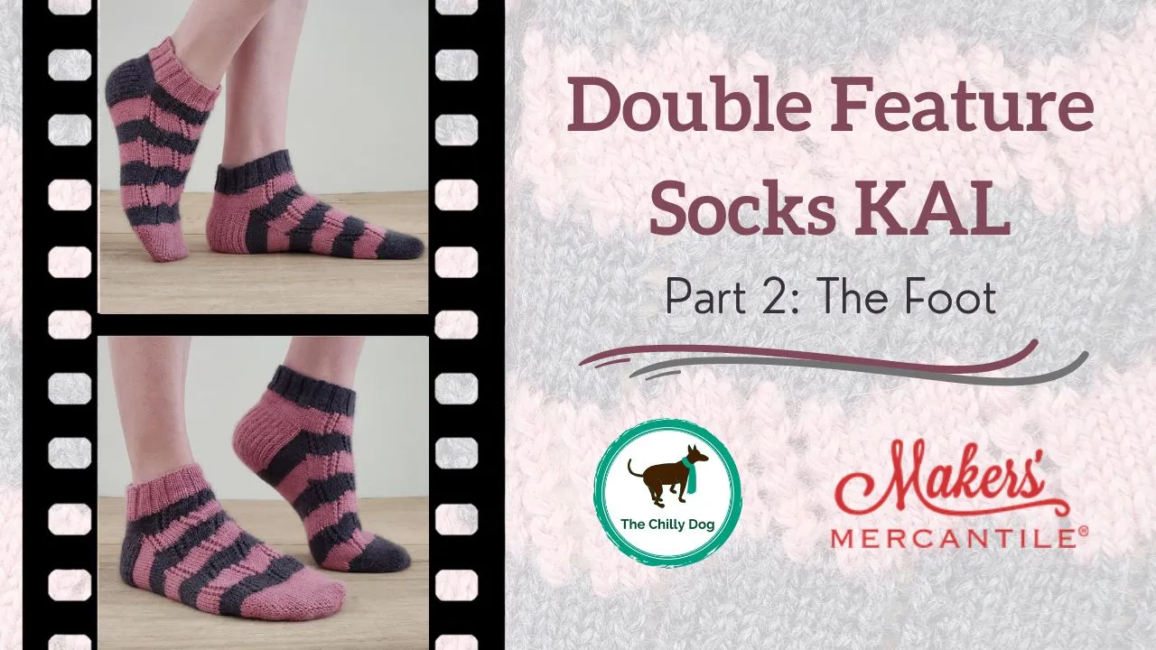 Double Feature Socks: Knitting Pattern PDF