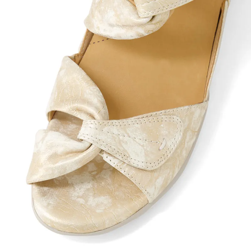 DOXIE W - SMUDGE METAL LEATHER