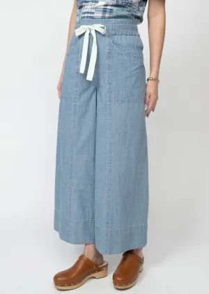 DRAWSTRING CROP PANT