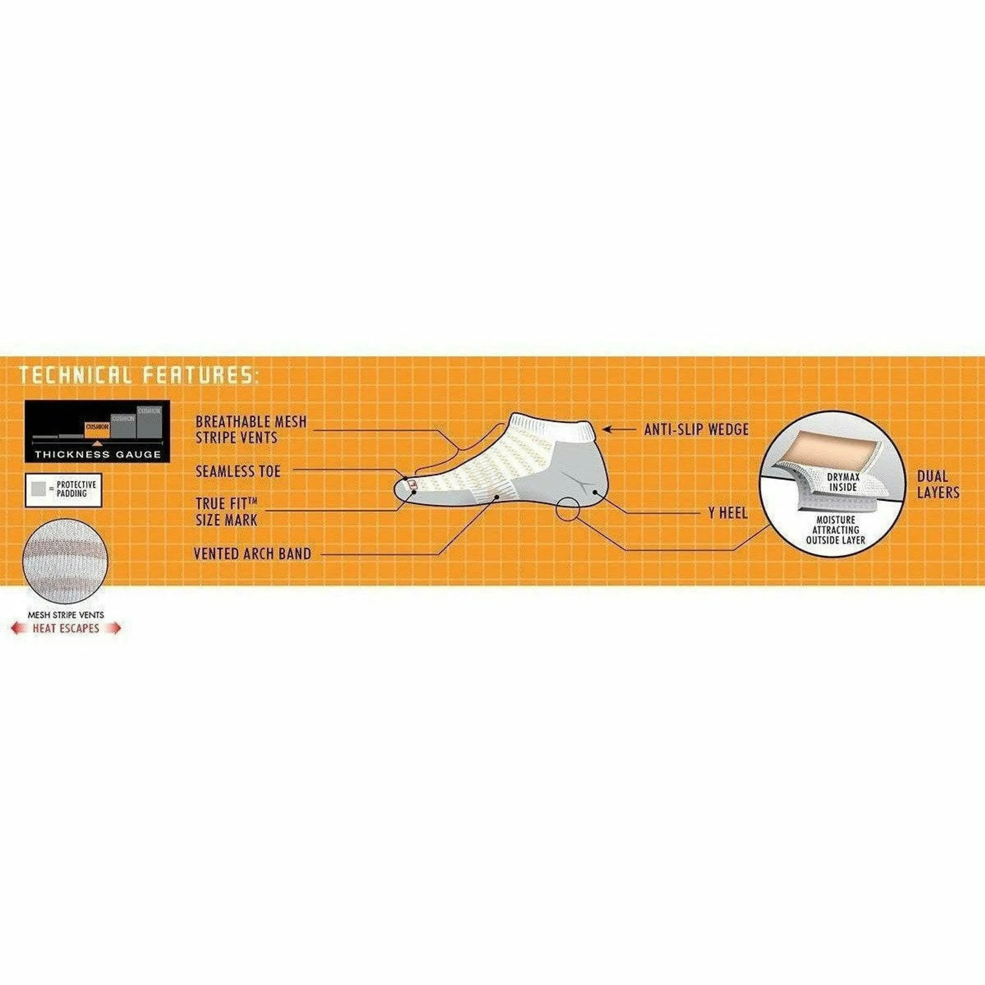 Drymax Triathlete Double Tab Socks