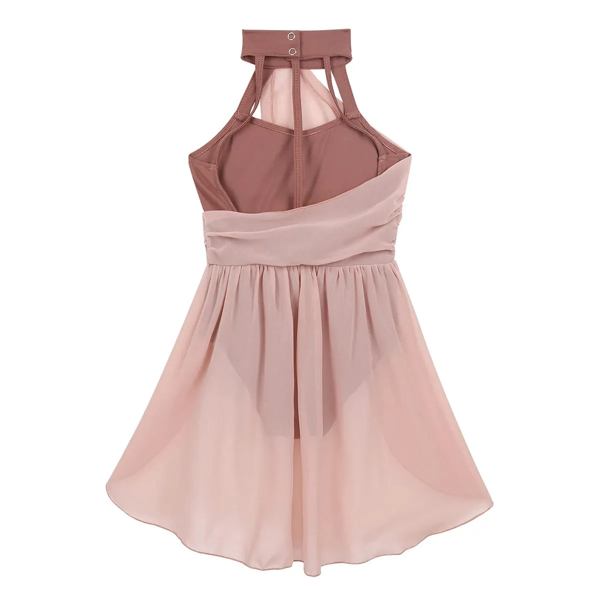 Elegant Moves: Girls' Ballet Leotard Dancewear Dress