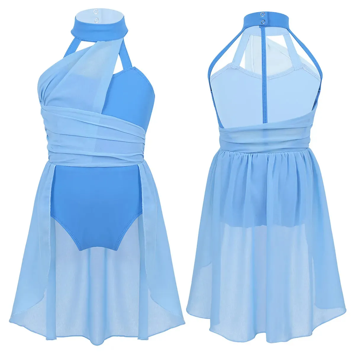 Elegant Moves: Girls' Ballet Leotard Dancewear Dress