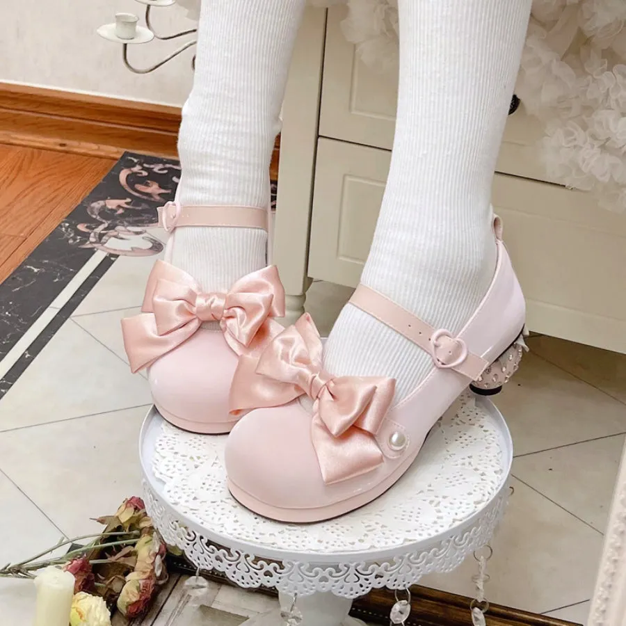 Elegant Princess Round Toe Lolita Shoes S22457