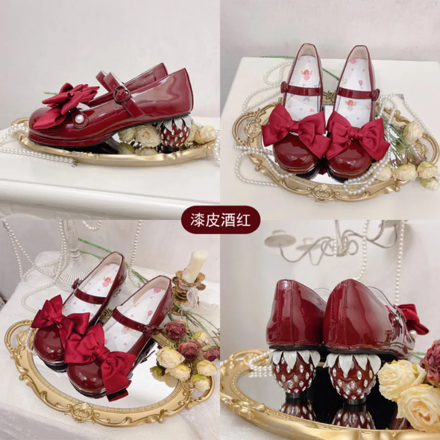 Elegant Princess Round Toe Lolita Shoes S22457