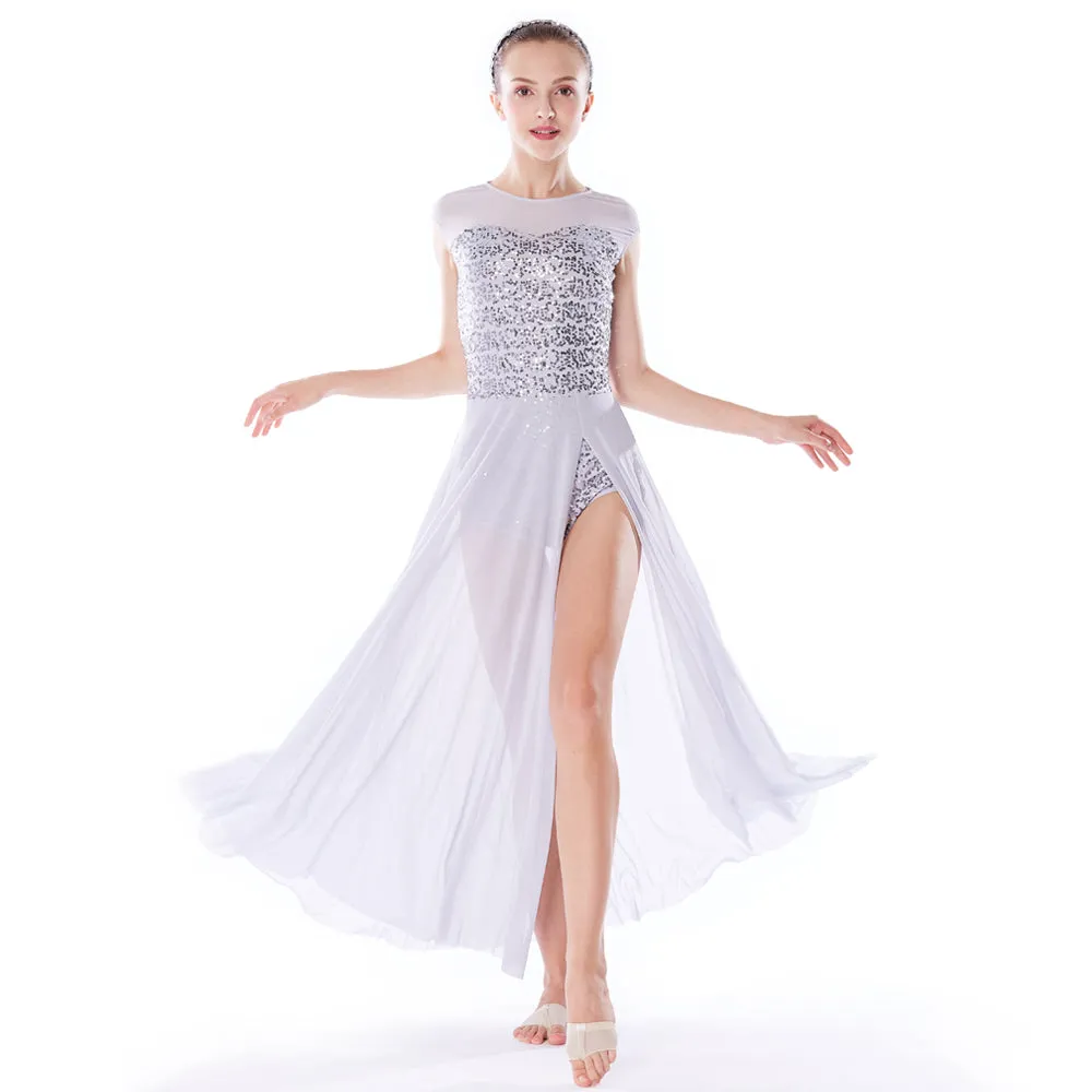 Elegant Sequin Lyrical Dress
