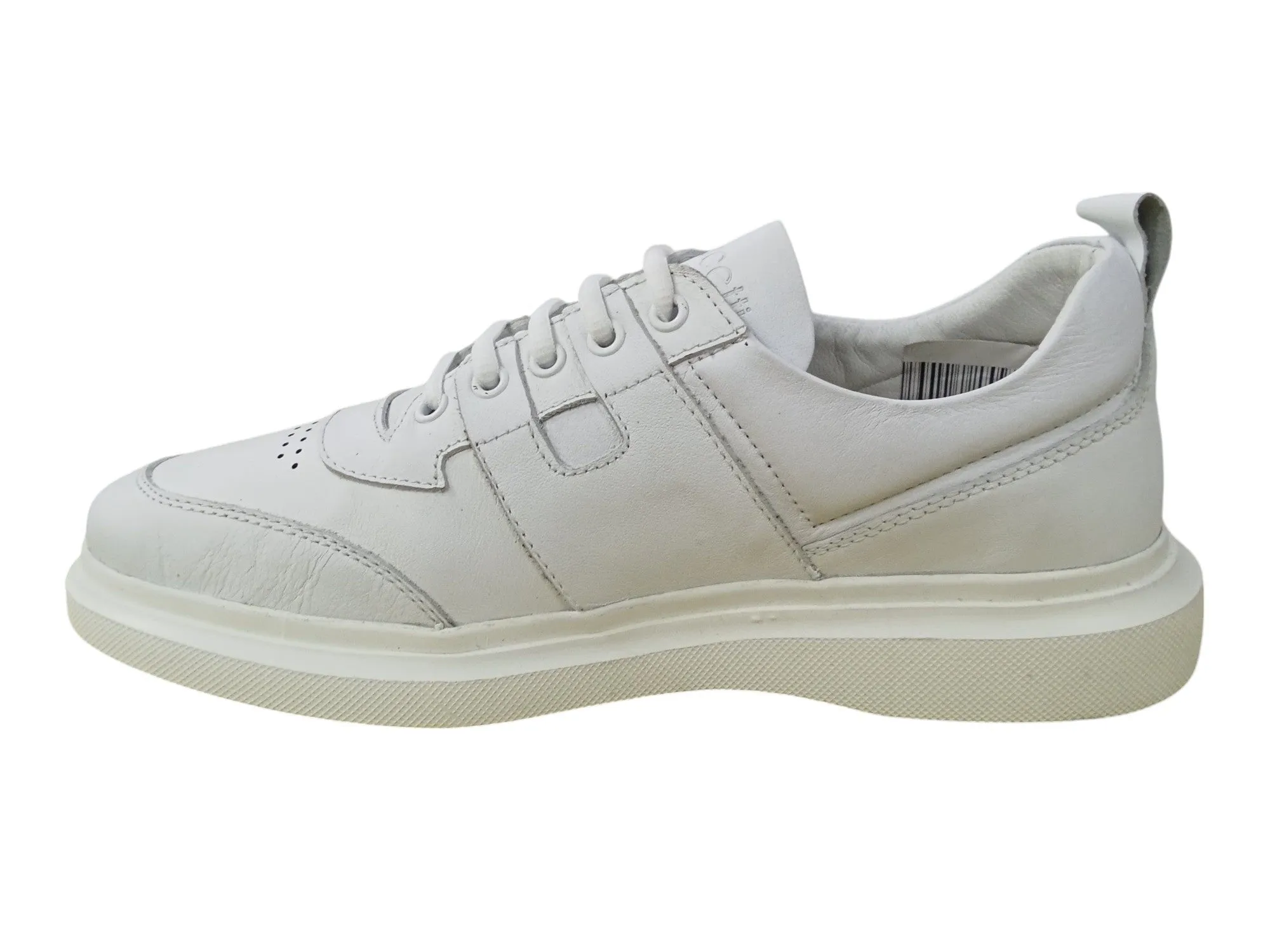 F Marcetti Men's Sneaker White