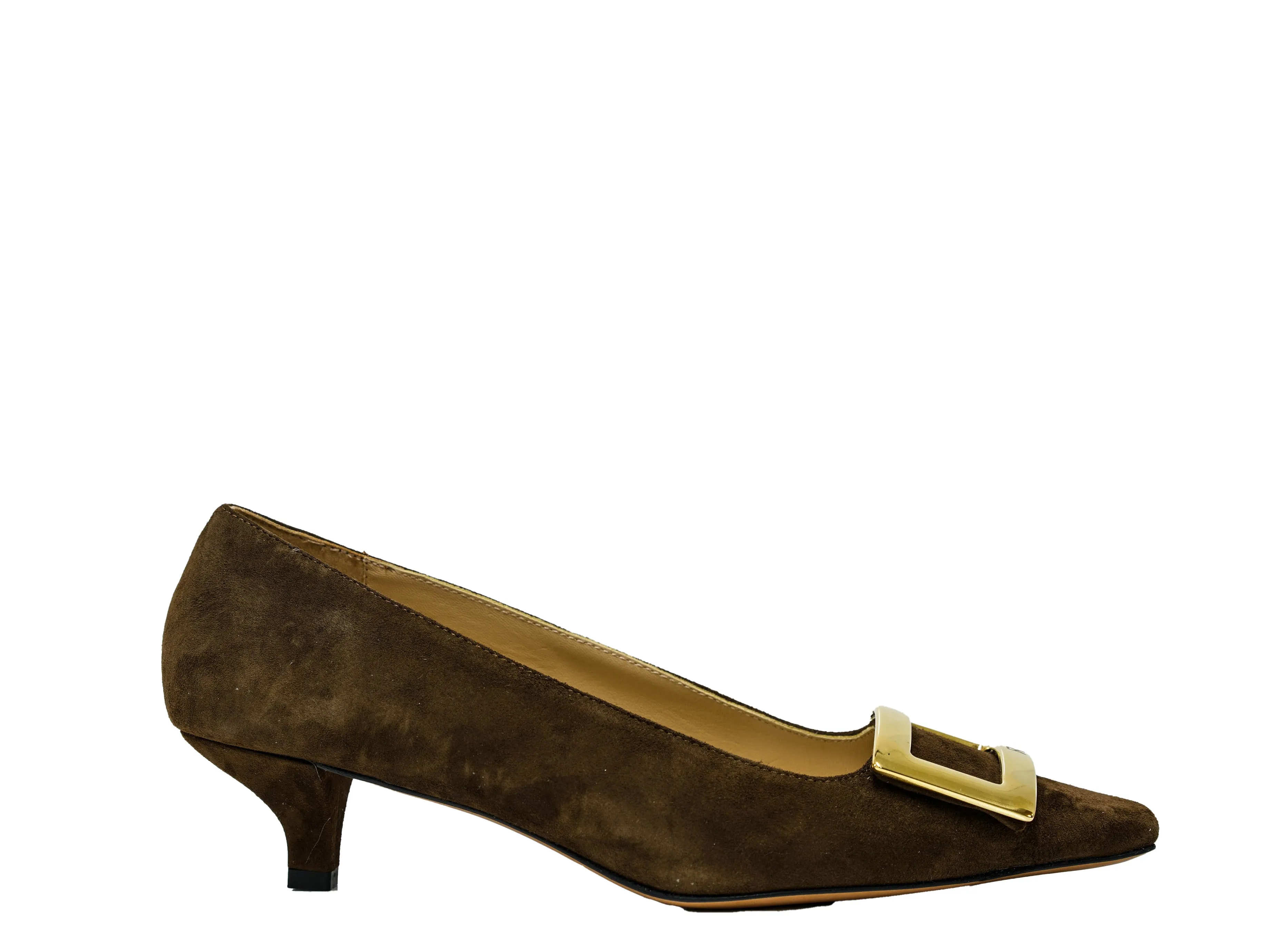 Fabio Rusconi Women’s Brown Suede Buckle Shoe I-2421 - IMPERIA 30%OFF