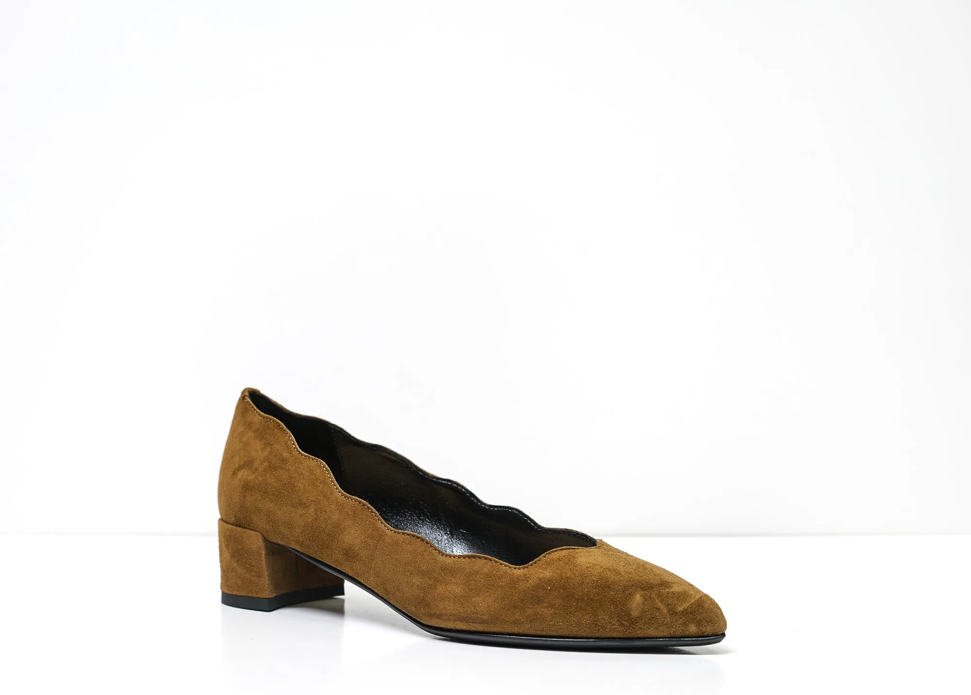 Fabio Rusconi Women's Brown Suede Shoe F4080
