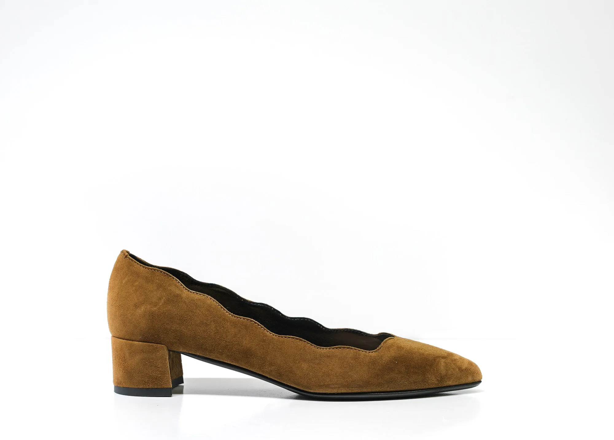Fabio Rusconi Women's Brown Suede Shoe F4080