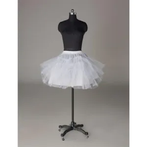 Fashion Short Wedding Dress Petticoat Accessories White LP012