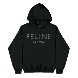 FELINE 2.0 CRYSTAL HOODIE