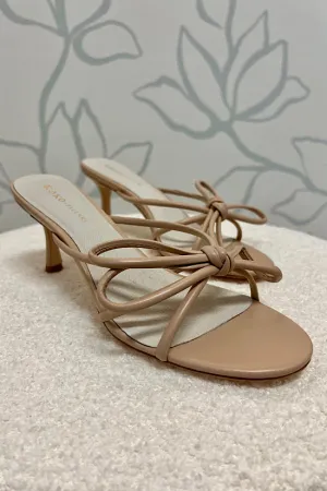 FINAL SALE: Koko   Palenki Strappy Heel in Nude