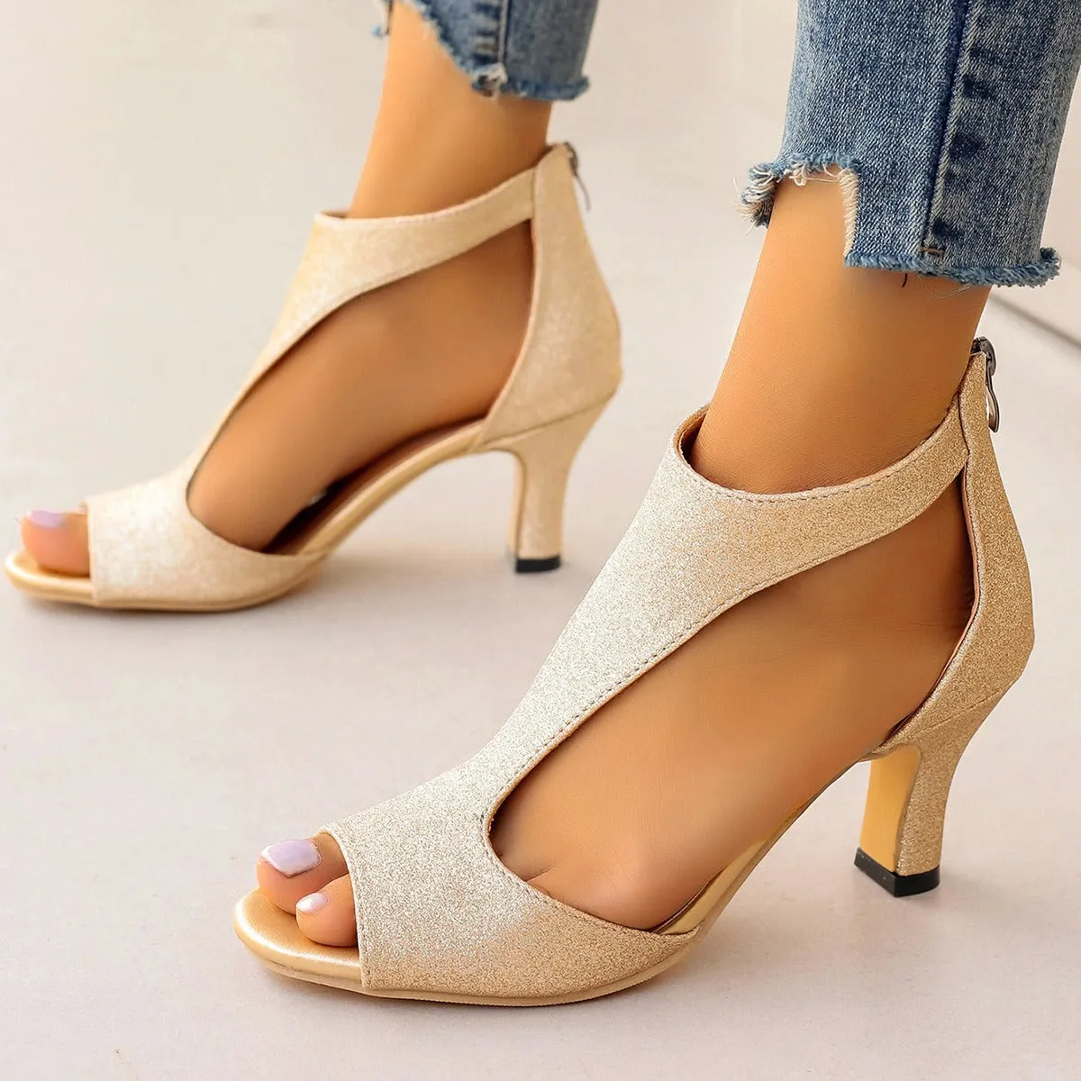 Fish Mouth Sandals