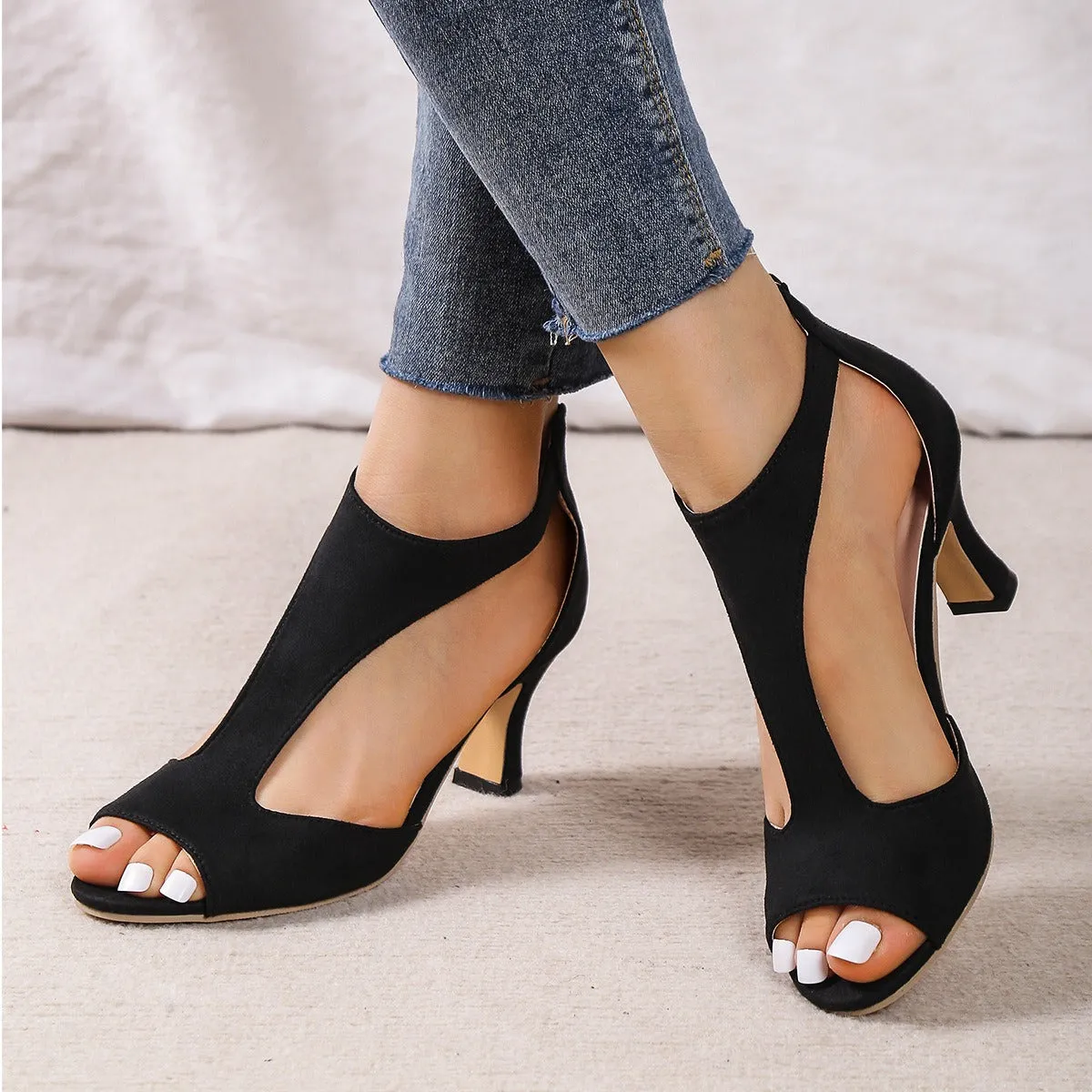 Fish Mouth Sandals