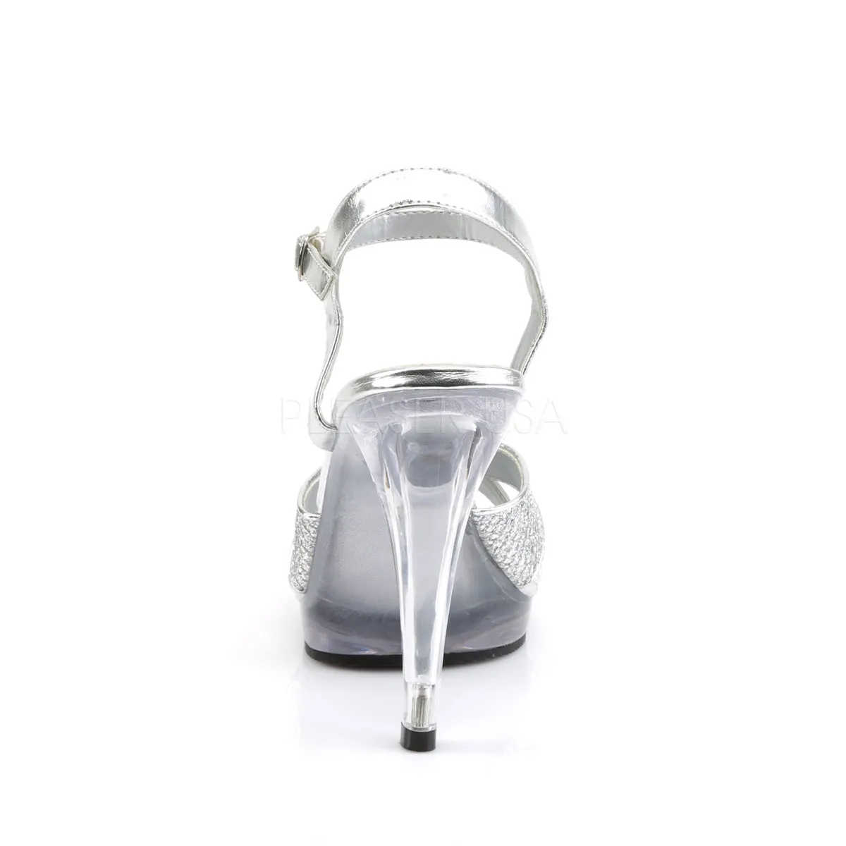 FLAIR-419(G)  Silver Multi Glitter/Clear