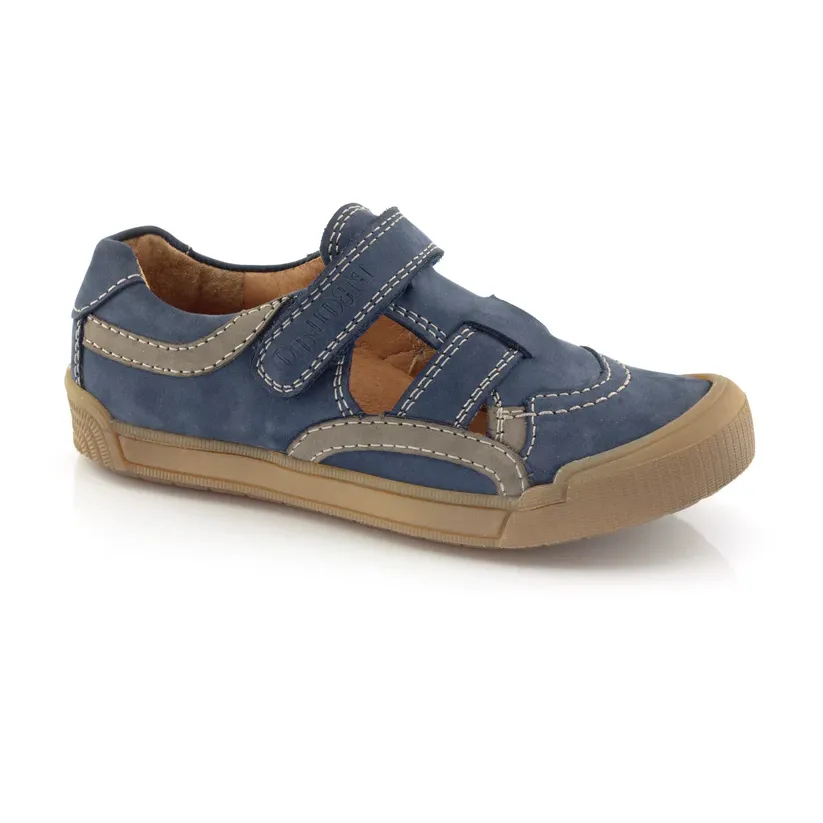 Froddo Blue Suede Open Trainers