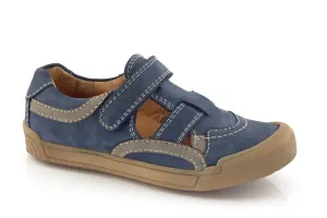 Froddo Blue Suede Open Trainers
