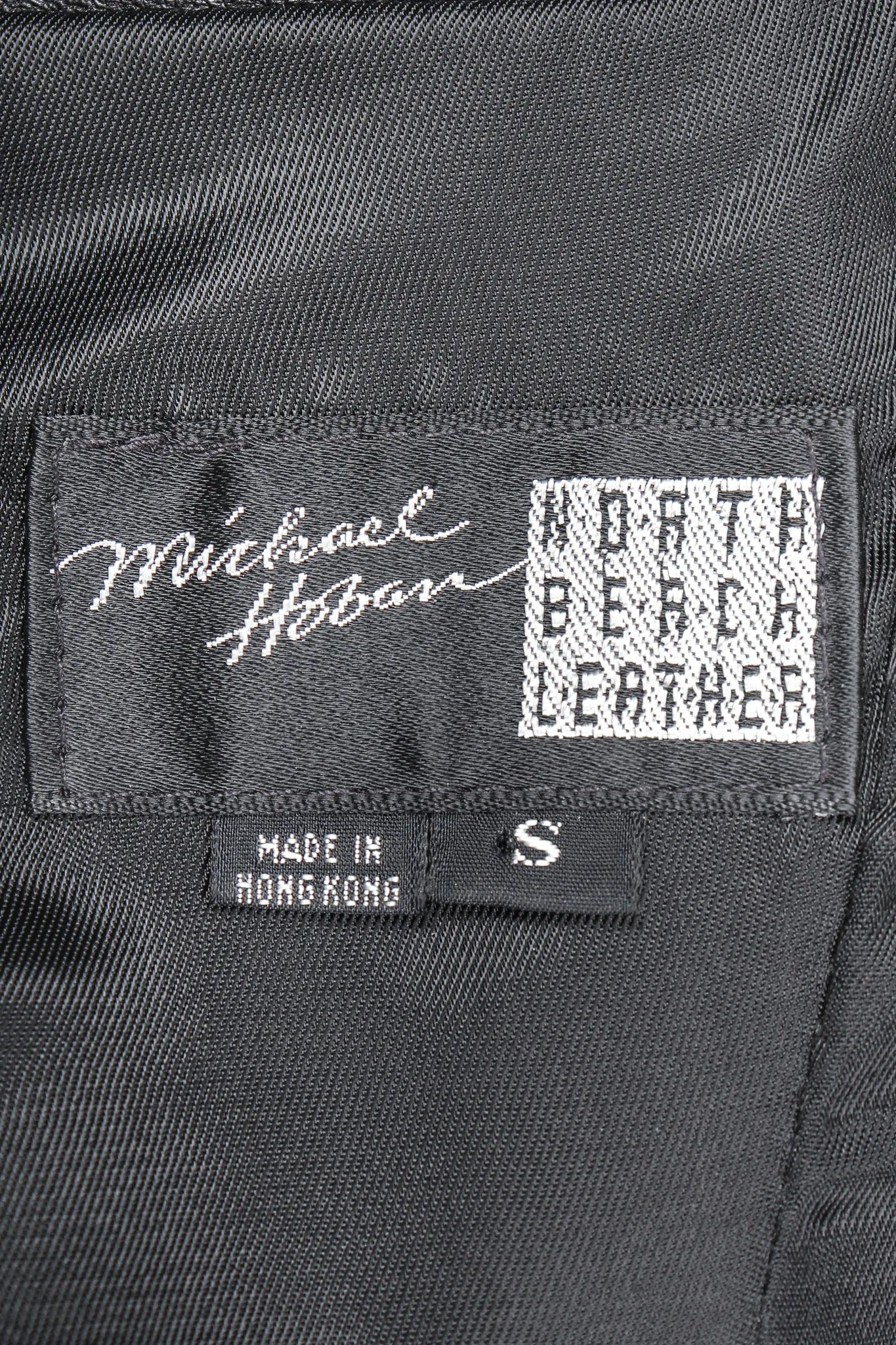 Fur Trimmed Leather Sheath