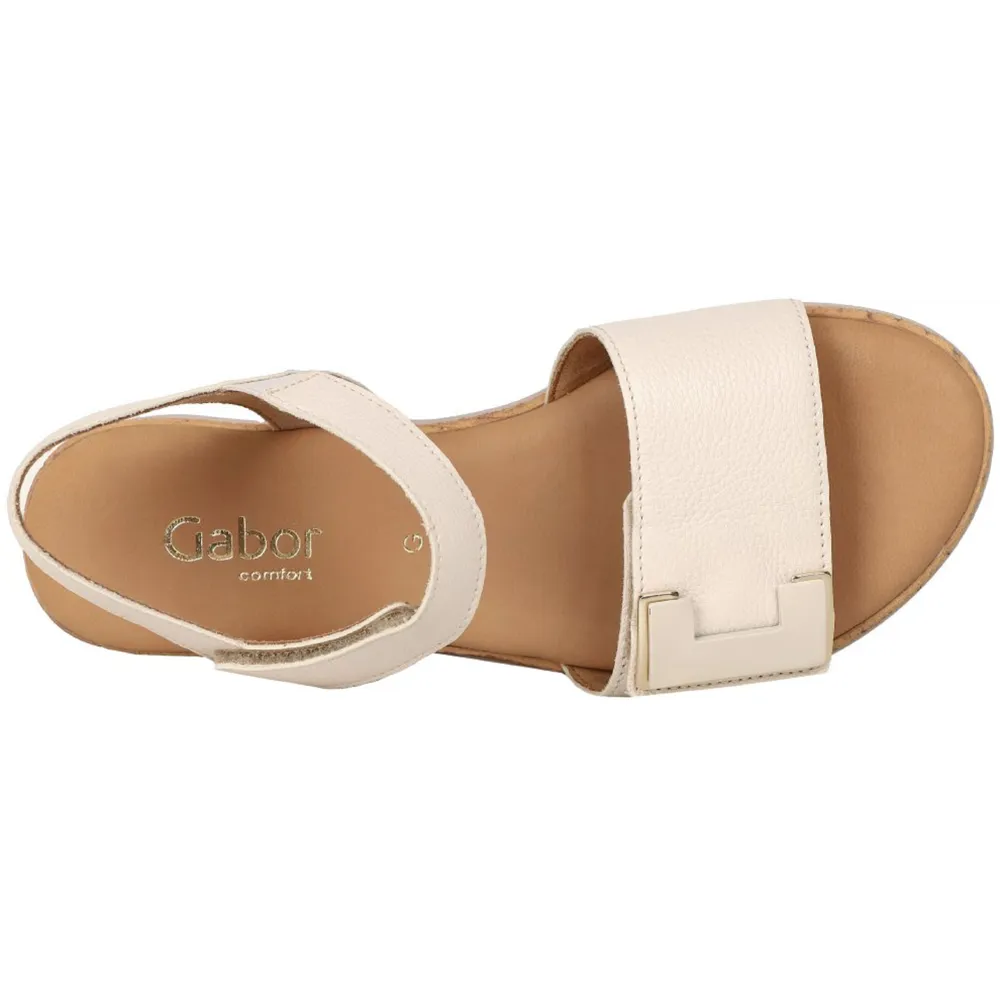 Gabor Shout Creme Sandals