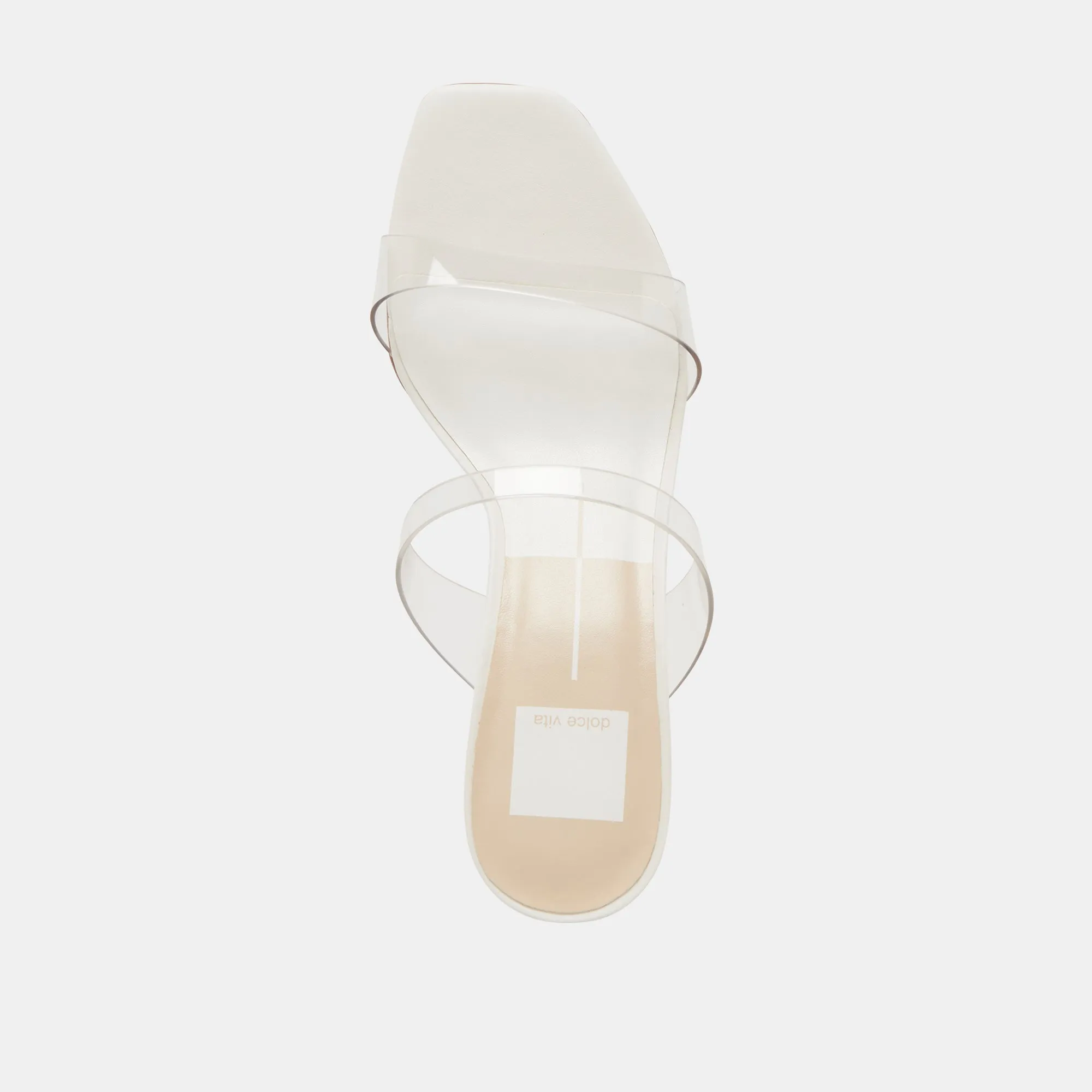 GENORA HEELS CRYSTAL VINYL
