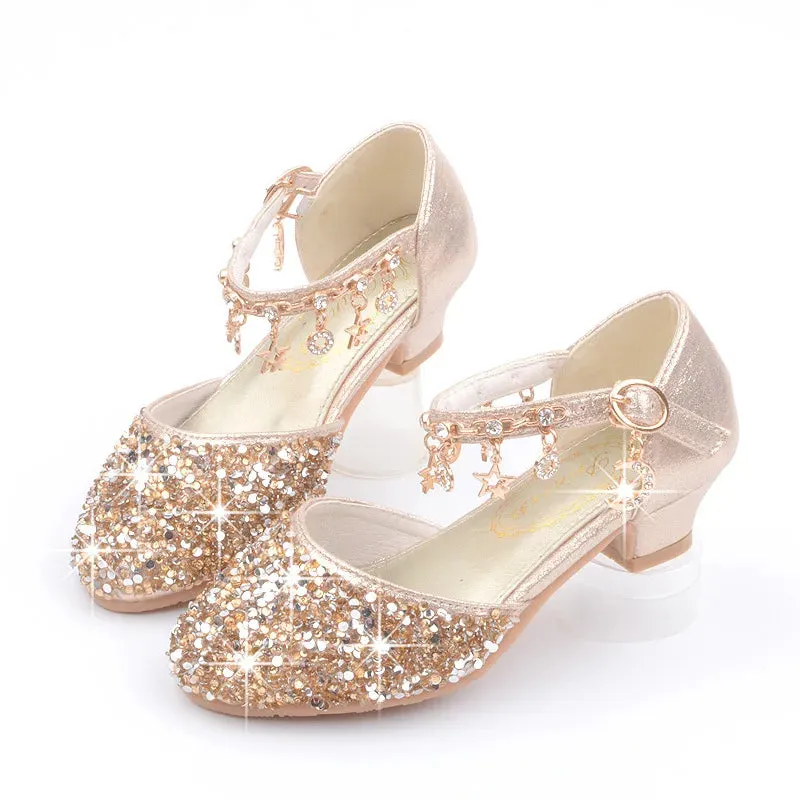 Girls' Breathable Princess Shoes – Soft Kids Sandals
