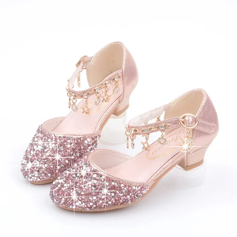 Girls' Breathable Princess Shoes – Soft Kids Sandals