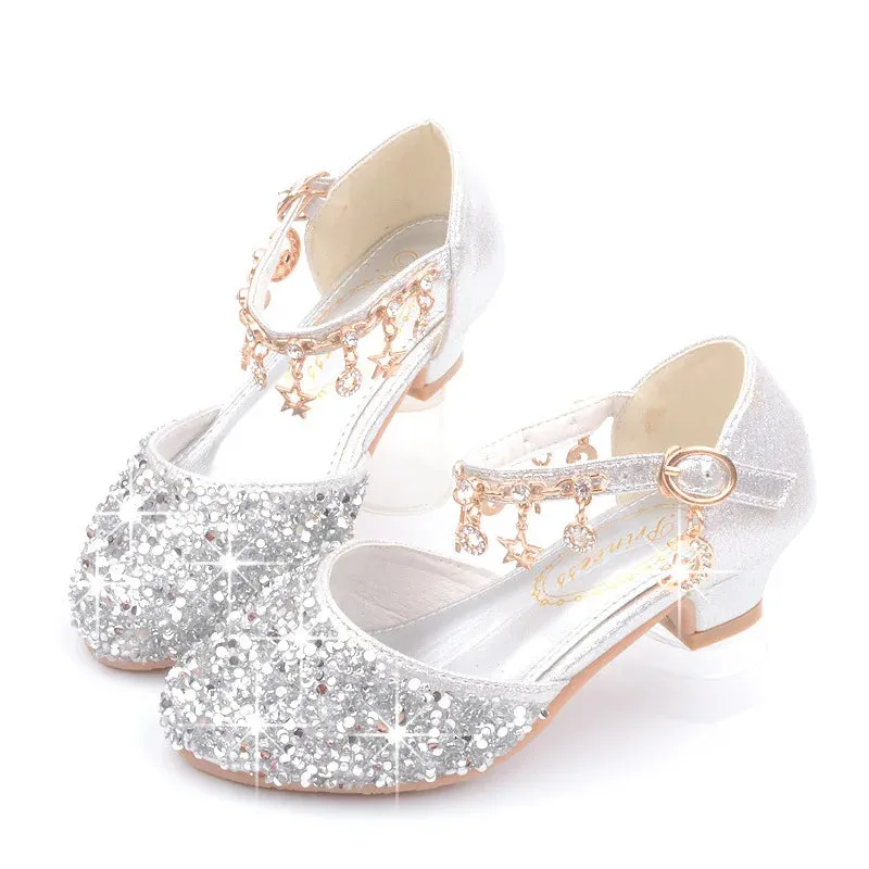 Girls' Breathable Princess Shoes – Soft Kids Sandals