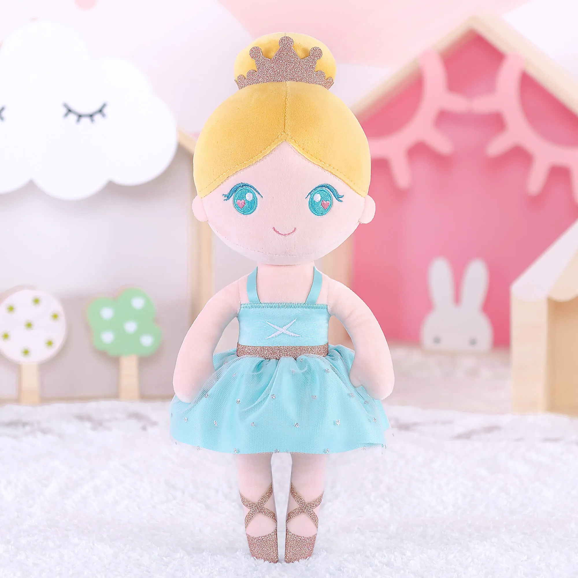 Gloveleya 13-inch Plush Dolls Ballerina Girl Toys Ballet Dream