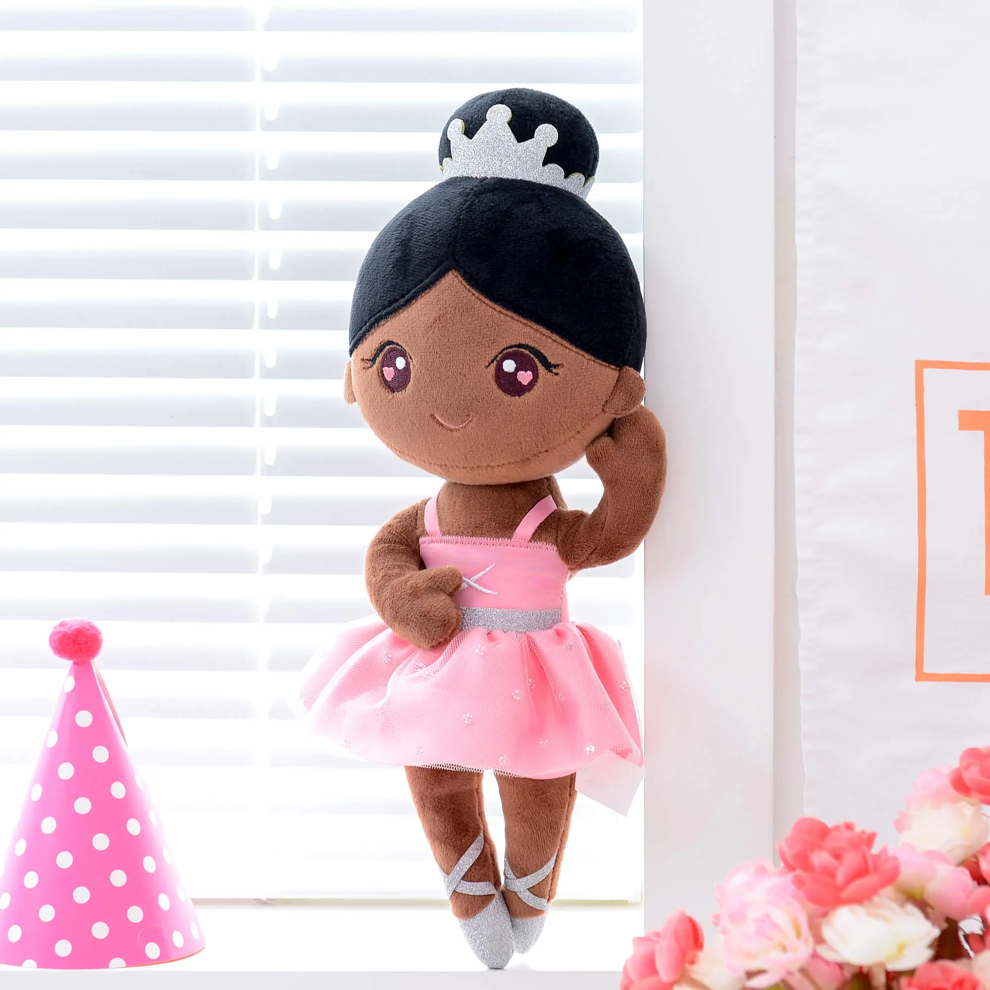 Gloveleya 13-inch Plush Dolls Ballerina Girl Toys Ballet Dream