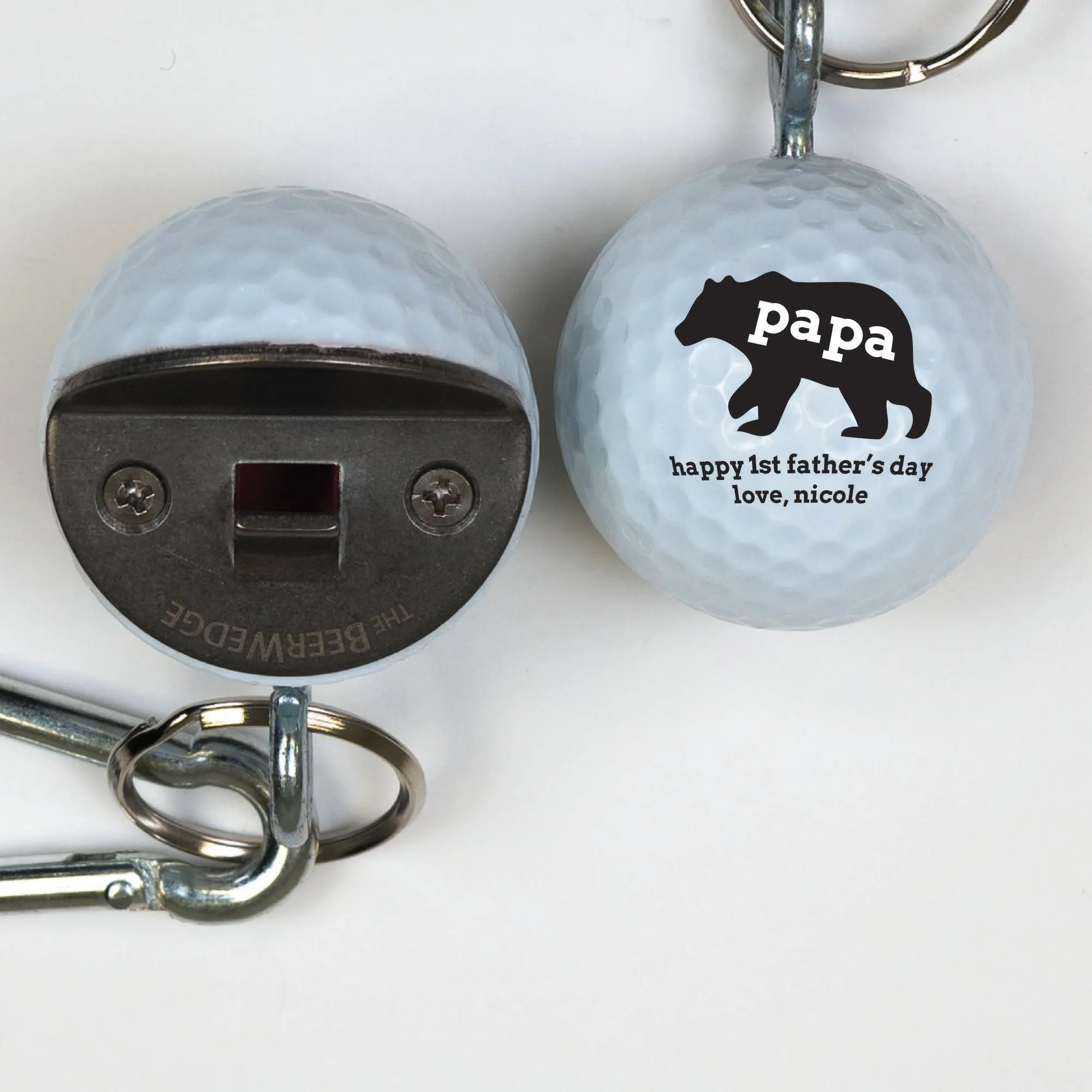 Golf Ball Bottle Opener, Dad & Father's Day Gifts