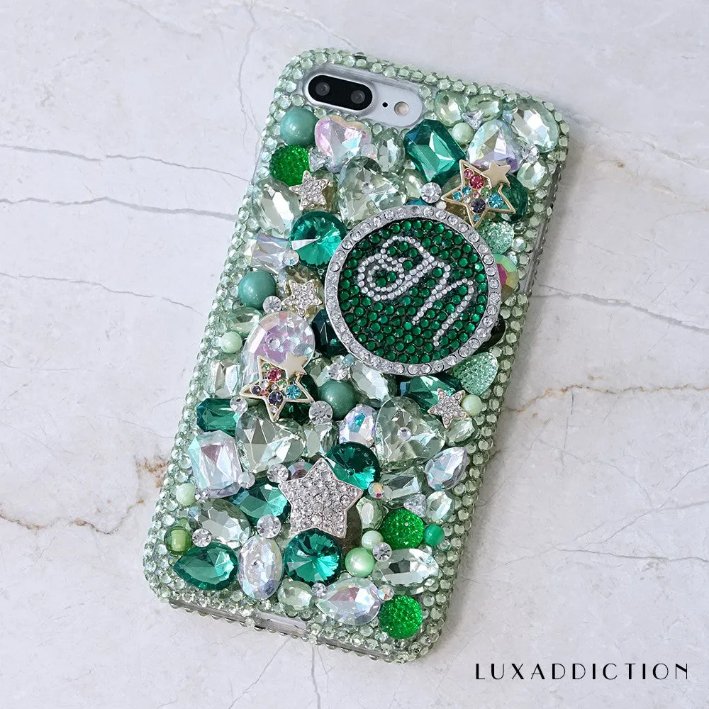 Green Land Personalized Monogram Design (style MO_2041)