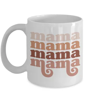 Groovy Mama Retro Mug Mother's Day Coffee Cup Gift for Mom