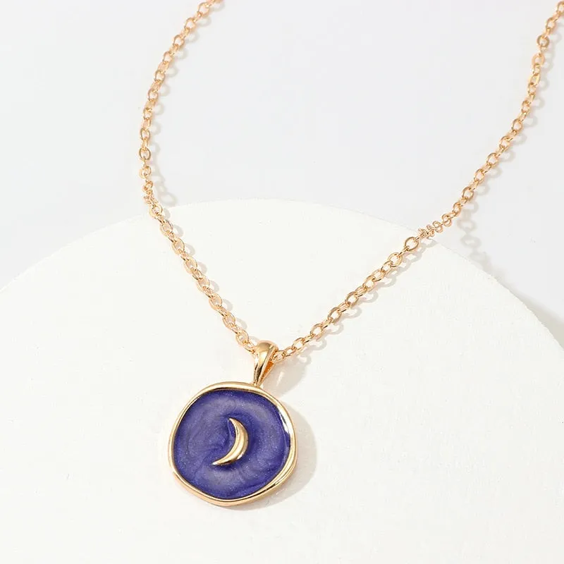 Handcrafted Oil Pendant Necklaces