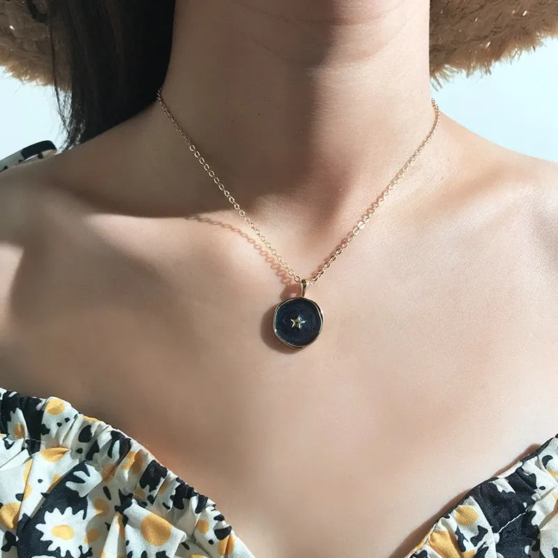Handcrafted Oil Pendant Necklaces