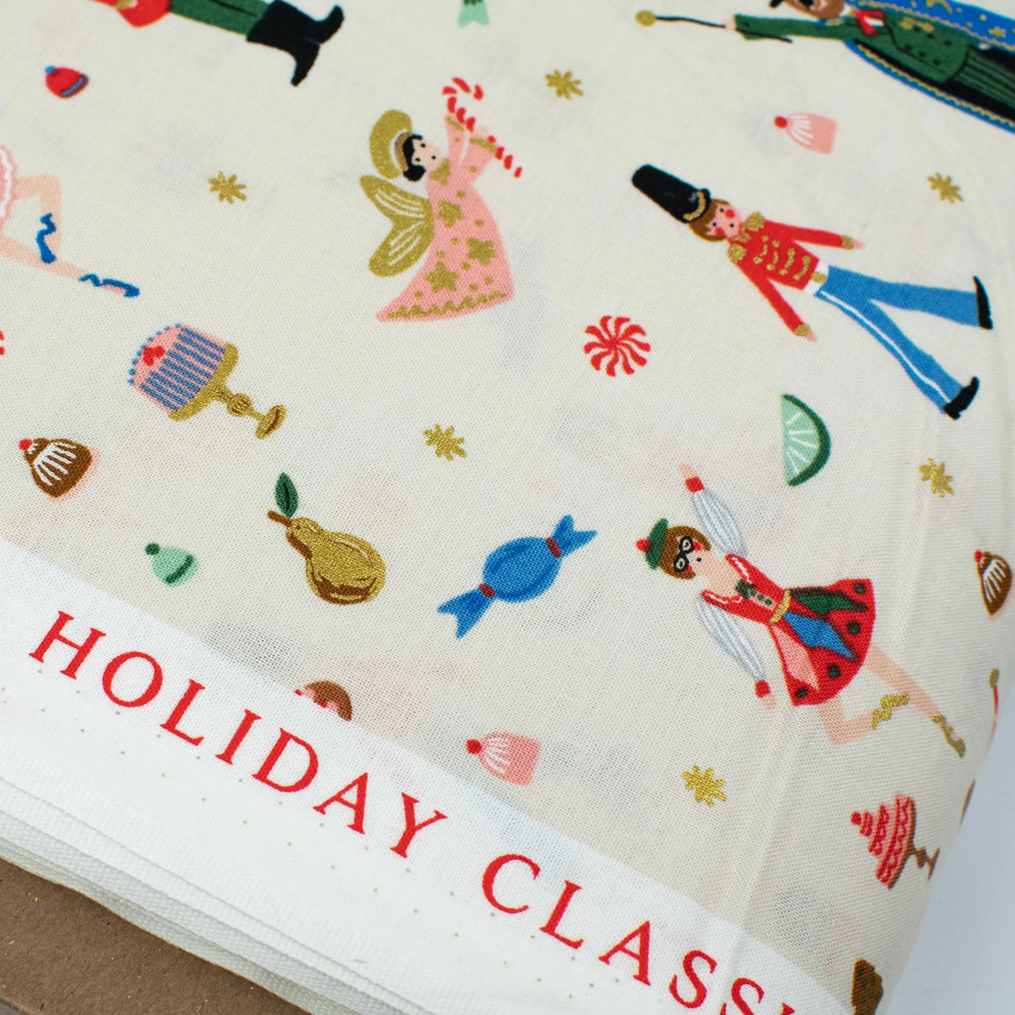 Holiday Classics by Rifle Paper Co. - Land of Sweets - Cream Metallic