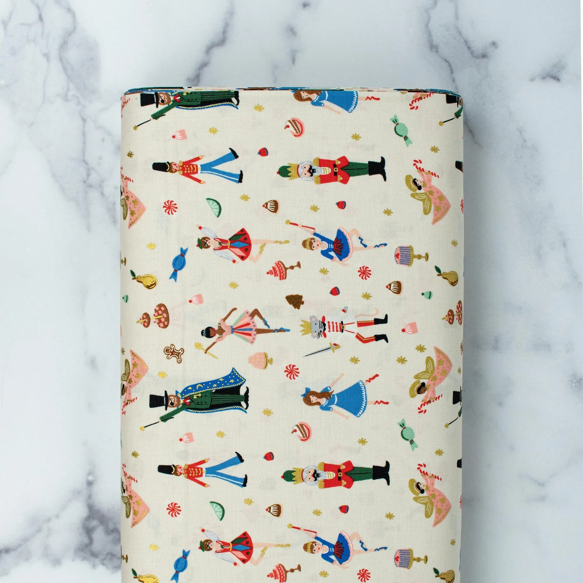 Holiday Classics by Rifle Paper Co. - Land of Sweets - Cream Metallic