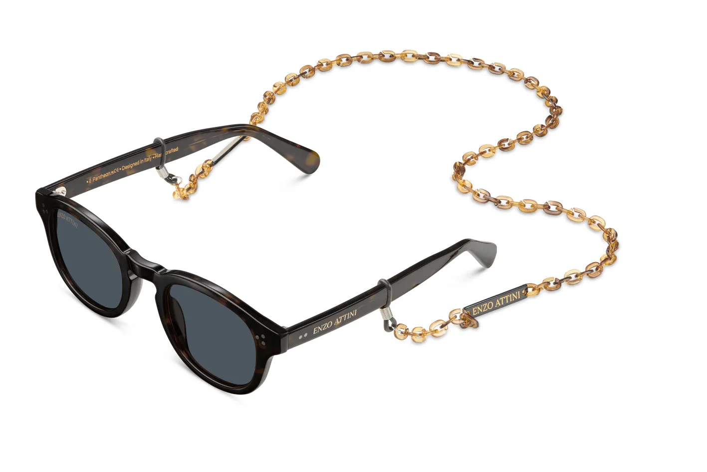 il Pantheon / Dark Tortoise Red   Black Lens