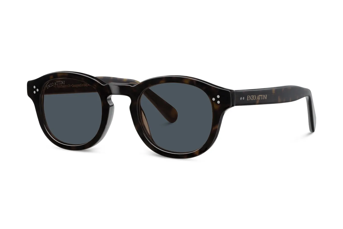 il Pantheon / Dark Tortoise Red   Black Lens