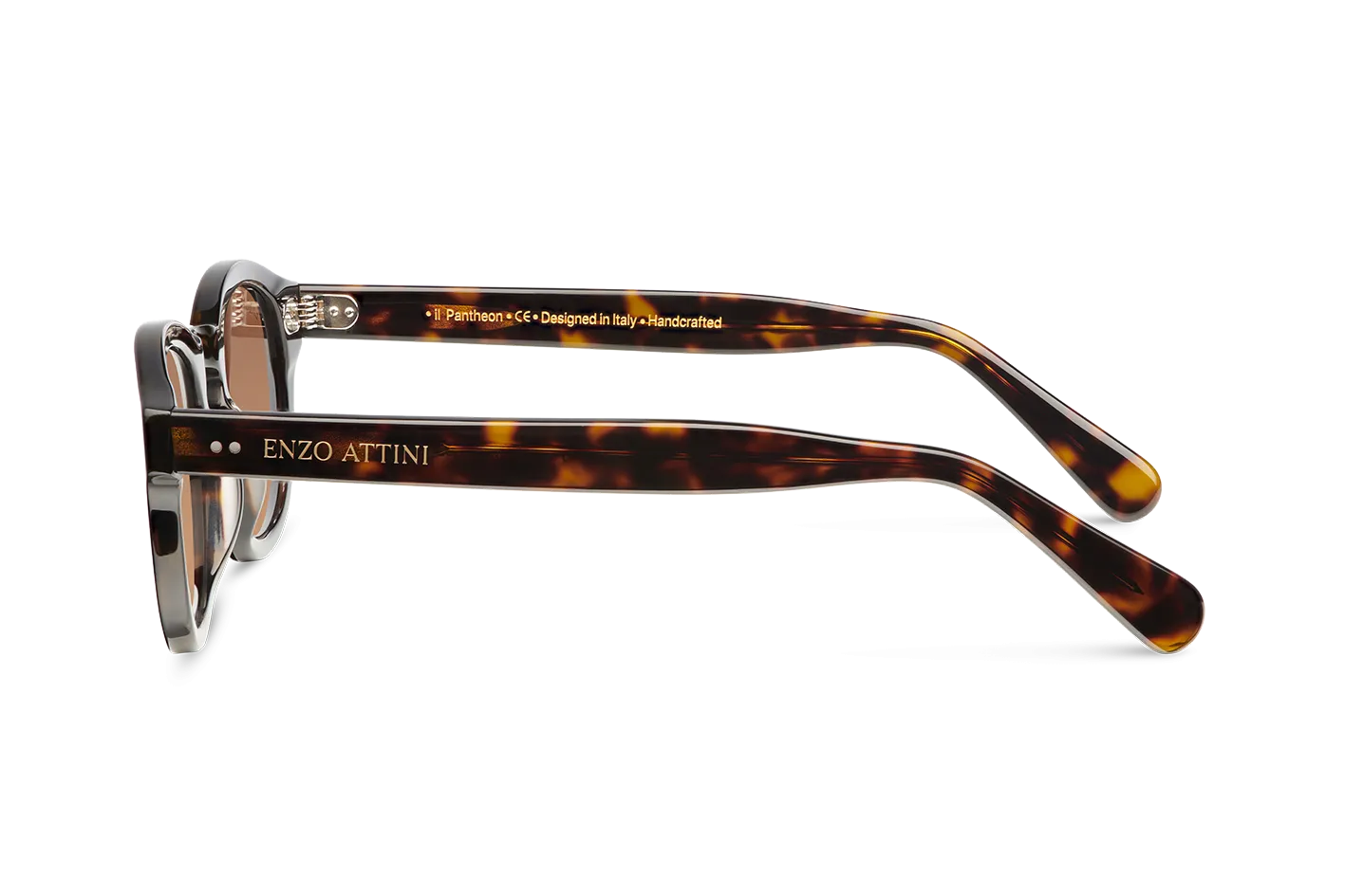 il Pantheon / Tortoise Red   Dark Brown Lens