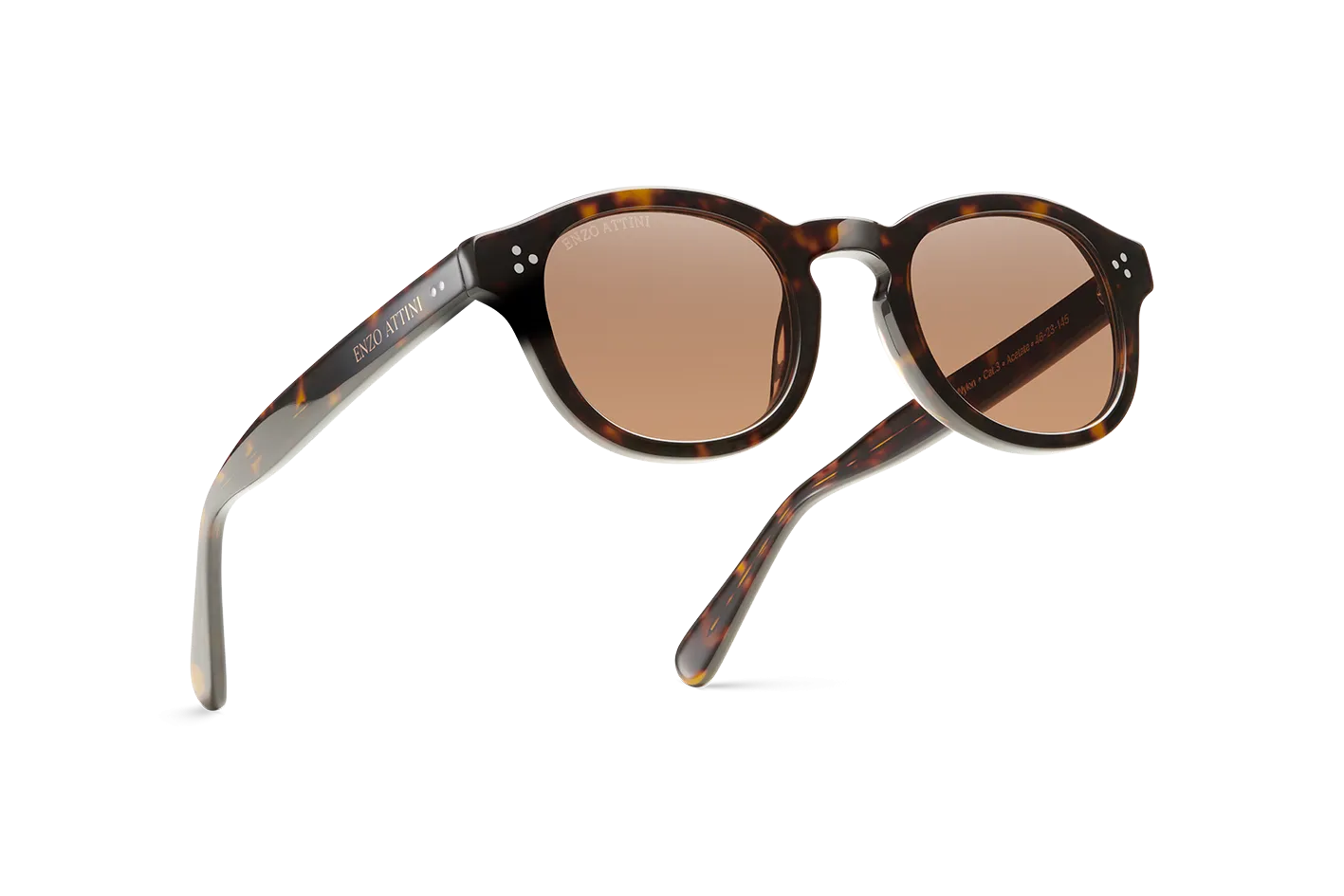 il Pantheon / Tortoise Red   Dark Brown Lens