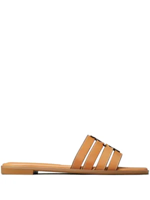 Ines leather cage sandals