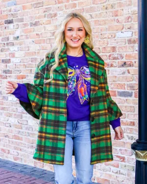 Ivy Jane | Lady Like Coat in Green