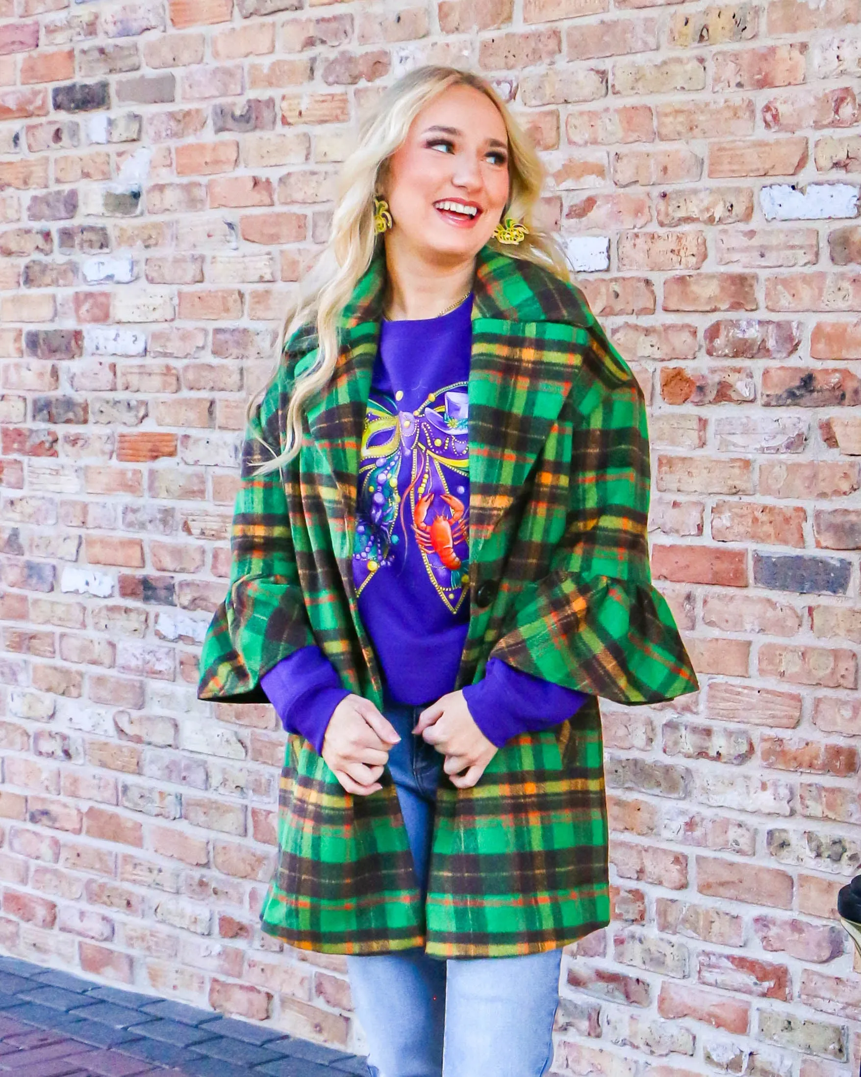 Ivy Jane | Lady Like Coat in Green