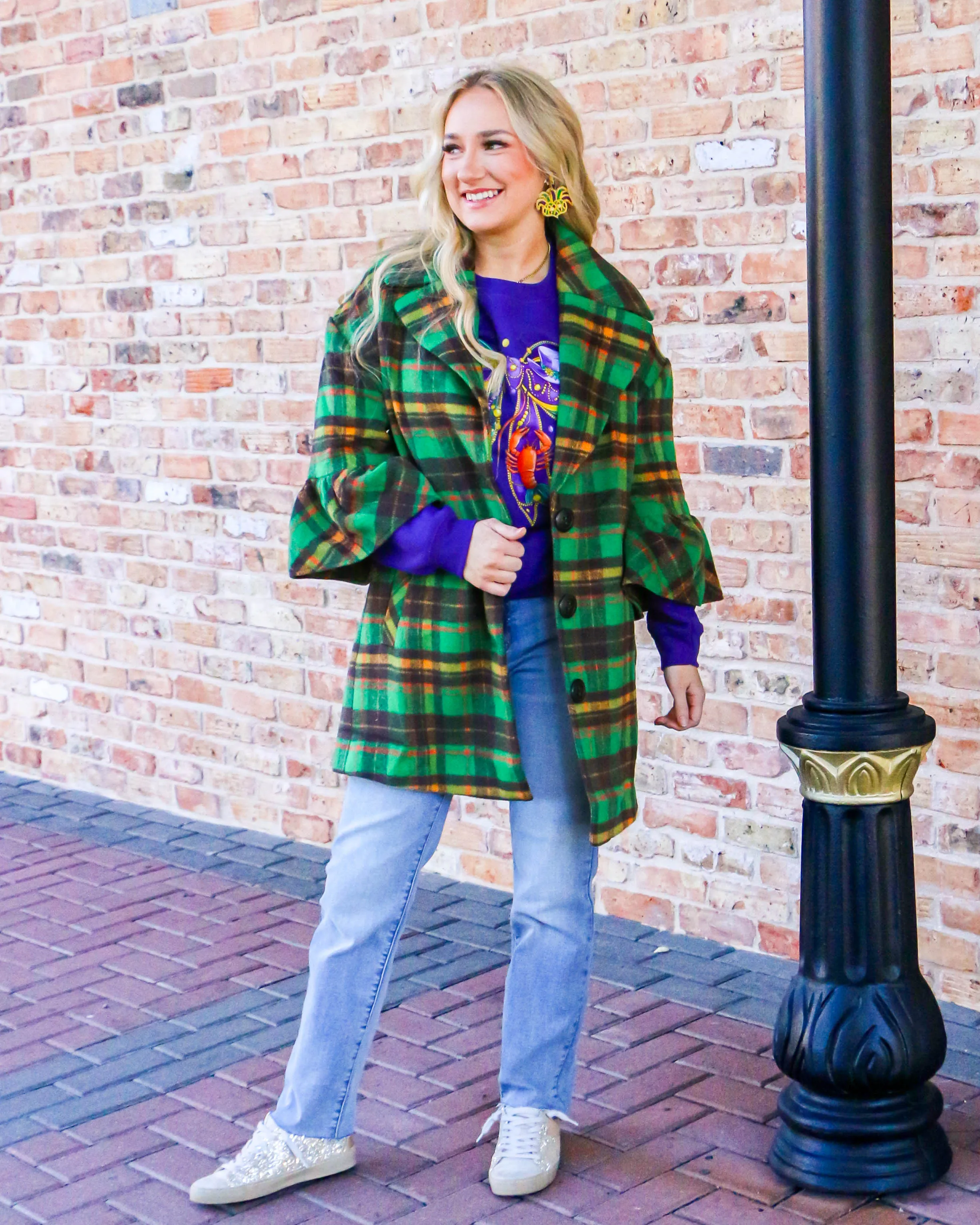 Ivy Jane | Lady Like Coat in Green
